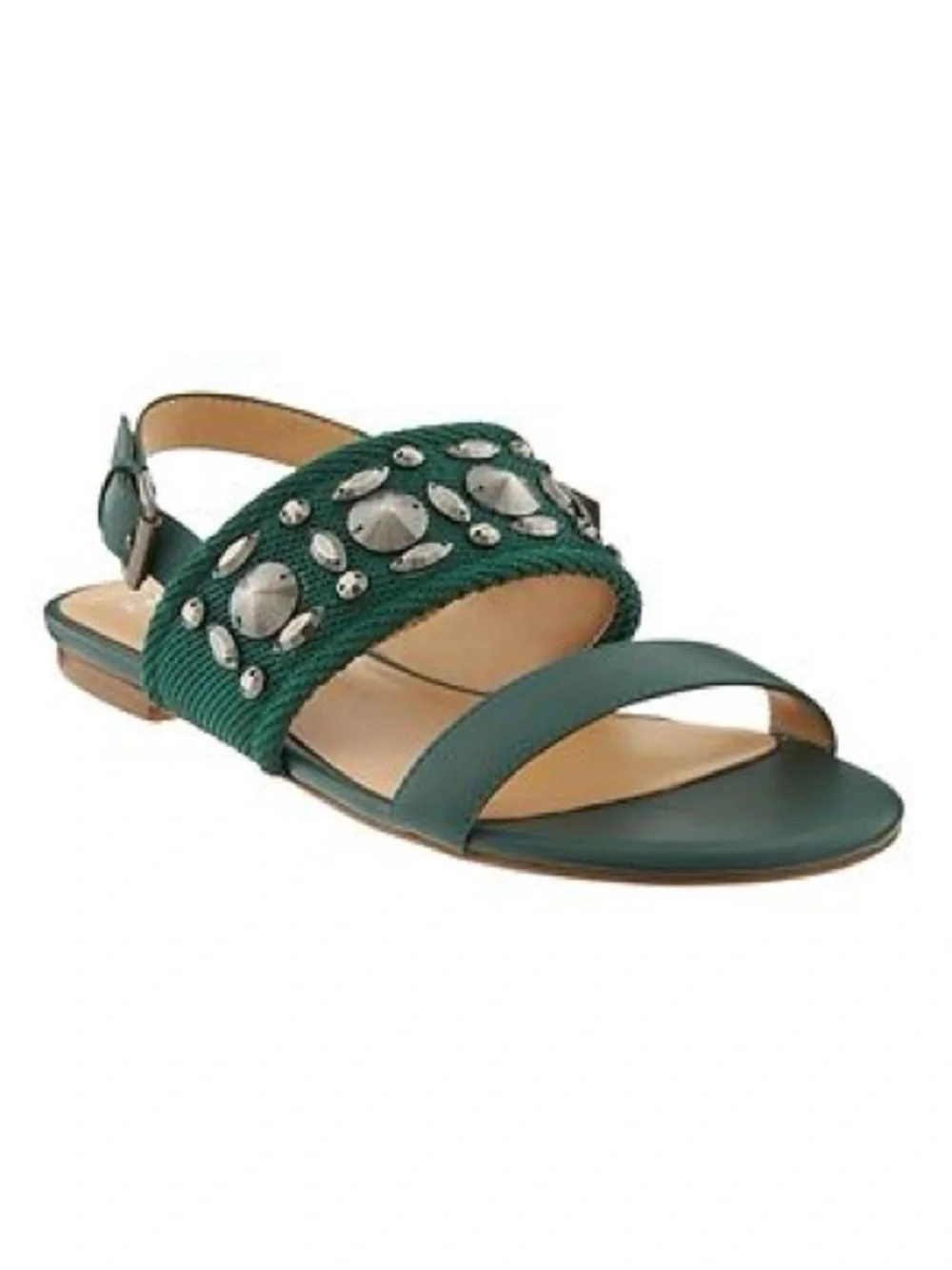Banana Republic Tatiana Embellished Sandal, Deep hunter